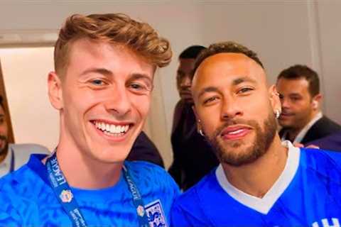 I WENT TO NEYMAR’S RETURN TO FOOTBALL!