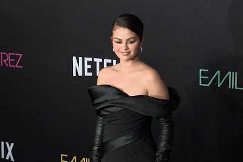 Selena Gomez Dazzles in Gown at 'Emilia Perez' Premiere