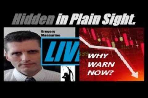 LIVE! The IMF WARNS Of Potential BIG Upcoming Stock Market DROP. Why Say This Now? Mannarino