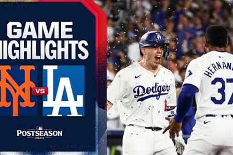 Mets vs. Dodgers NLCS Game 6 Highlights (10/20/24) | MLB Highlights