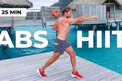 25 Min Abs + FULL BODY Cardio HIIT Workout with Cool Down 🔥 No Equipment