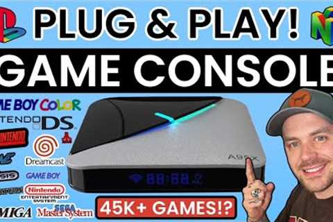 This Plug and Play Super Game Console Has Over 45,000 Games!