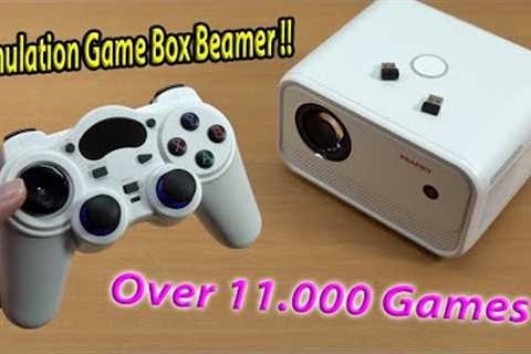 4k Game Box Projector With 11.000+ Games &amp; Many New Features !
