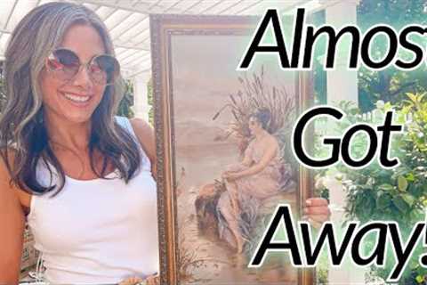 Shopping for Antiques and Vintage - Goodwill Thrift Haul - Home Decor on a Budget - OSEA Skincare
