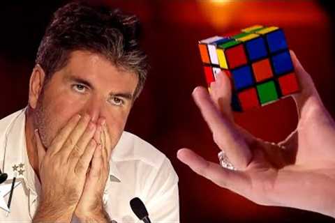 The BEST Rubiks Cube Magic on Got Talent!
