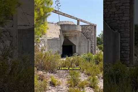I found a secret underground military base while hiking! 😱 #abandonedplaces #exploring #urbex