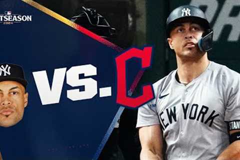All 8 of Giancarlo Stanton's home runs vs. Cleveland during his Postseason career!