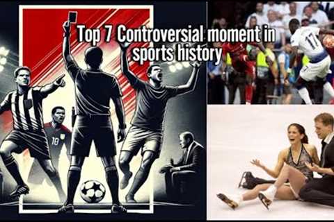 Top 7 controversial moment in sport history. / Darkest moments of sports.