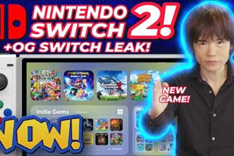 Nintendo Switch Online Playtest Leak For Og Switch &amp; Nintendo Switch 2! + Sakurai Making a New..