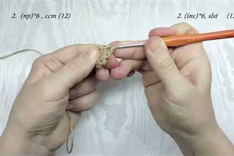 How to Knit a Scarecrow Keychain  Easy DIY Tutorial 🎃🧶| Oli Crochet