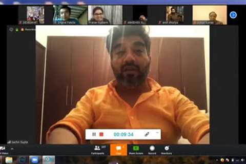 Sachin gupta Qnet scamster leaked zoom meeting. Network marketing . MLM  training.