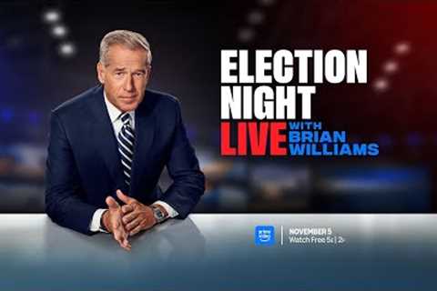 Election Night Live With Brian Williams - Promo Spot | Prime Video