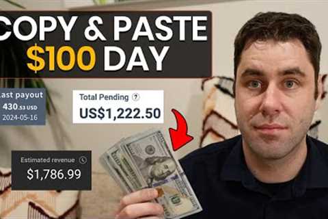 How To Make $100 A DAY &amp; Make Money Online For FREE With NO Website!