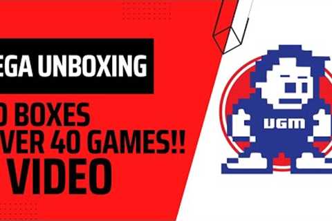 Retro Game Unboxing!!  Massive Video Games Monthly Haul