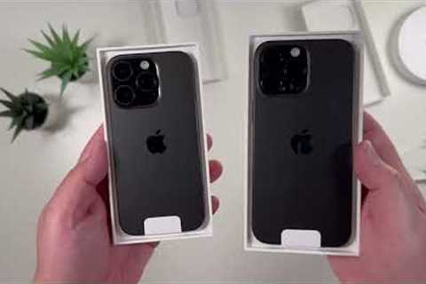 iPhone 16 Pro and Pro Max ASMR Unboxing