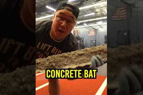 Hitting a HOME RUN with a CONCRETE BAT?!