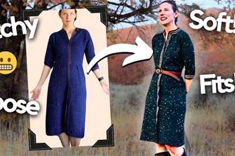 Recreating an Iconic Vintage Knit Dress (but less ✨itchy✨)