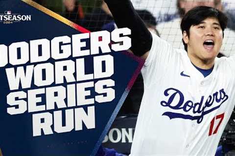 IT'S TIME FOR DODGER BASEBALL! Every Dodgers postseason highlight leading to the World Series!