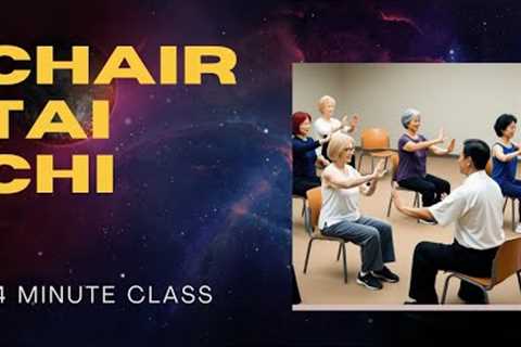 44 Min. Seated Chair Tai Chi - Ease Pain &amp; Aches thru simple  movement patterns w/GailPB