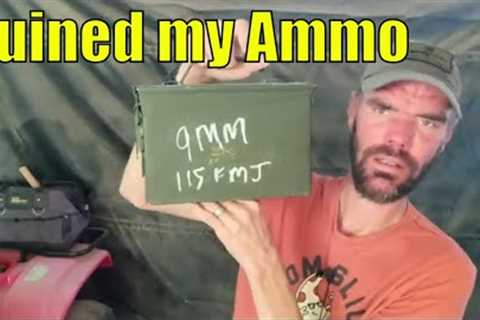 How I RUINED My Stockpile Ammo Stash