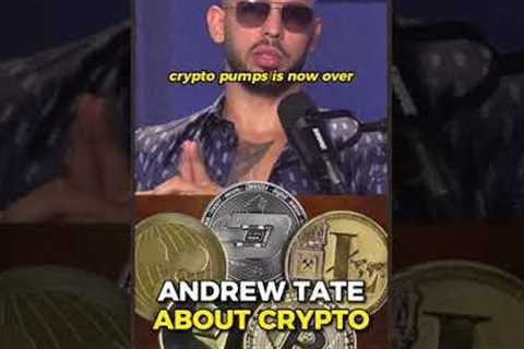 ANDREW TATE SAYS THIS ABOUT CRYPTO FUTURE  #shorts