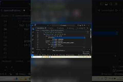 C9/C365 | diamond pattern in c | C tutorial for beginners| #coding  #codinginc #trending
