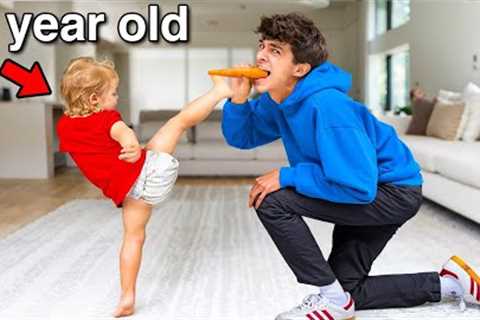 2 Year Old Superbaby is a Karate Prodigy!