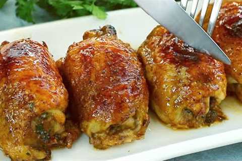 I don't fry chicken thighs anymore! Everyone who tried this chicken asked for more.