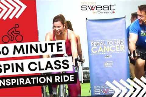 60-Minute Spin® Class! Free Inspirational Indoor Cycling Workout (Pedal to End Cancer Ride)