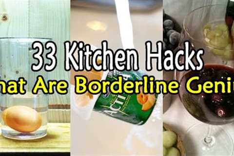 33 Kitchen Hacks That Are Borderline Genius