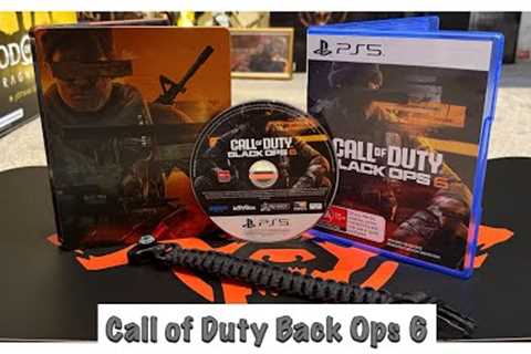 Unboxing the EPIC Call of Duty Black Ops 6 Steelbook! EB Games Exclusive!