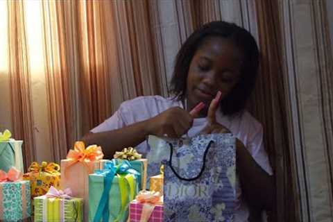 unboxing some of my birthday gifts 🎁 part 1
