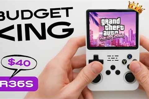 Budget Retro Video Game Console HANDHELD R36S REVIEW AND UNBOXING