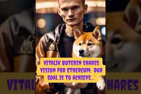 Vitalik Buterin shares vision for ethereum #vitalikbuterin #ethereum #eth #altcoins #shibainucoin