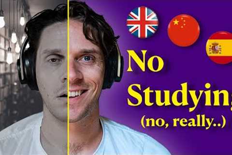 Learn ANY Language Effortlessly with this LAZY Method
