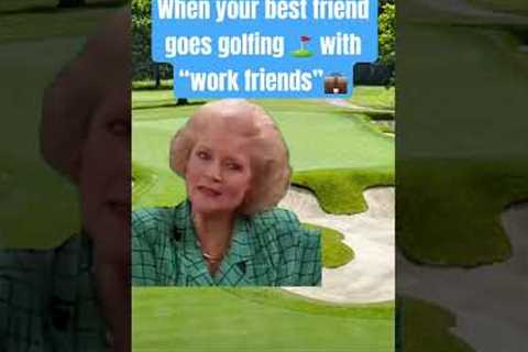 Friendship means nothing anymore… #golf #golfing