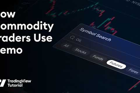 How Commodity Traders Use TradingView: Tutorial