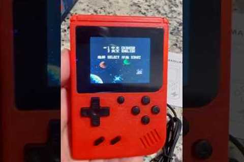 400 in 1 Classic Games Handheld Game Console