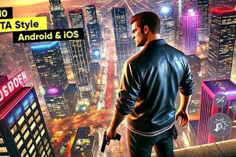 Top 10 Games like Gta 5 for Android 2024 | Top 10 New Open World Games For Android & iOS 2024