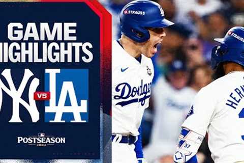 Yankees vs. Dodgers World Series Game 2 Highlights (10/26/24) | MLB Highlights
