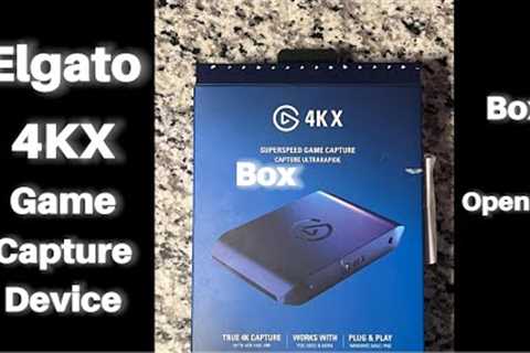 Elgato 4KX Game Capture card Unboxing!! #elgato #youtubevideo #gaming