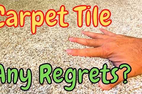 2 Years Later... Peel &amp; Stick Carpet Tile Installation