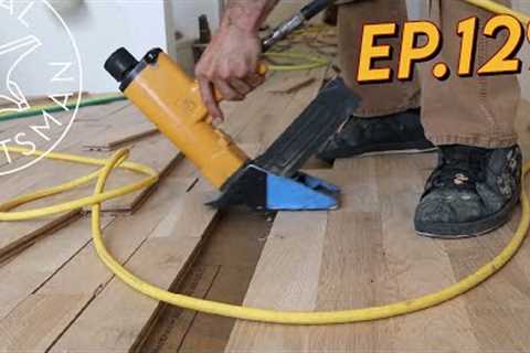 Installing a Wood Floor (Oak)  Ep.129