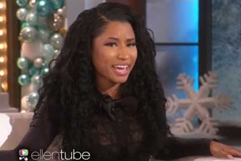 Nicki Minaj Imitates Kim Kardashian on ELLEN- Watch!