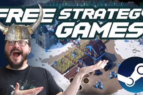 Top 10 Best FREE Strategy Games on Steam!