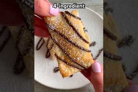 The best Nutella dessert ever! #easyrecipe #nutella #recipe