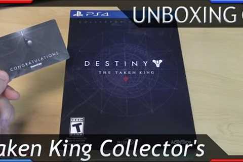 Destiny: The Taken King Collectors Edition Unboxing