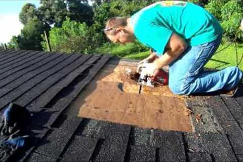 Repairing Leaking Shingle Roof