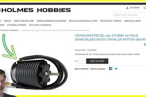 10-Pole Power on SALE! Get Your Holmes Hobbies Motors Now! ⚡🔥