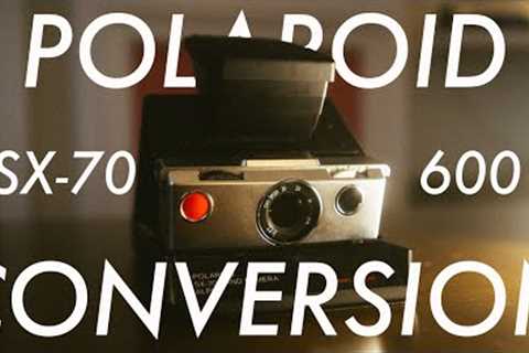 SUPER EASY SX-70 to Polaroid 600 Conversion